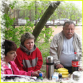 Весеннее чаепитие на природе - Открытие летнего сезона 2009